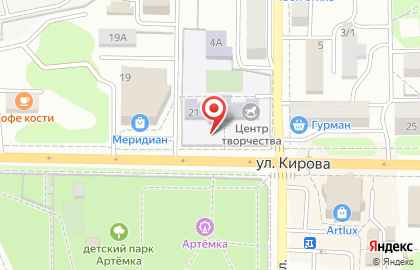 Станция юных техников во Владивостоке на карте
