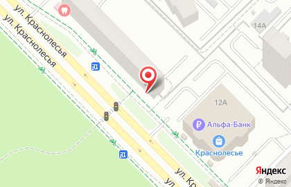 Агентство недвижимости Ника на улице Краснолесья на карте