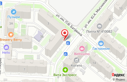 Магазин трикотажных изделий в Кировском районе на карте