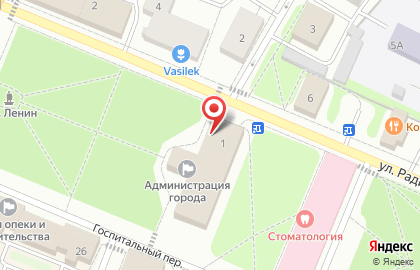 Отдел архитектуры и градостроительства Администрации муниципального образования г. Гатчина на карте
