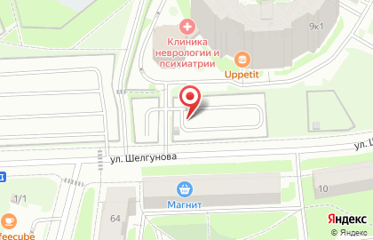 Автостоянка Северо-западная управляющая компания на карте