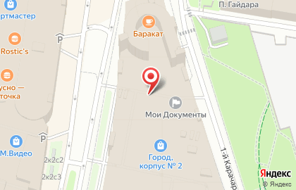 Салон штор MB Decor на Нижегородской на карте