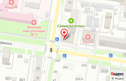 Супермаркет Стик на улице Горького на карте