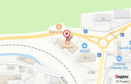 Кофейня самообслуживания KofeLift в Первореченском районе на карте
