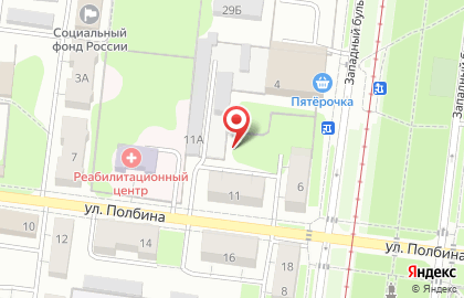 Луч в Засвияжском районе на карте