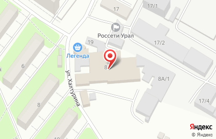 Компания Техногрупп в Мотовилихинском районе на карте