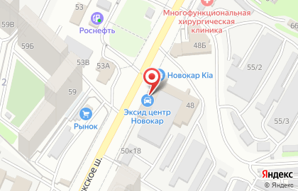 Автосалон Ауди Центр Новороссийск на карте