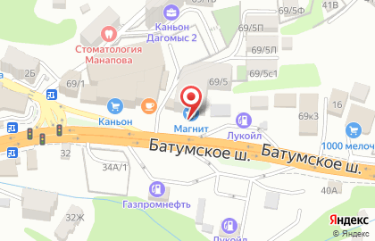 Студия заточки и изготовления ключей Keytochka в Лазаревском районе на карте