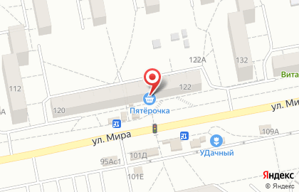 Банкомат АВТОВАЗБАНК, Центральный район на улице Мира, 122 на карте