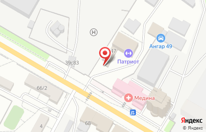 Магазин автотоваров в Москве на карте