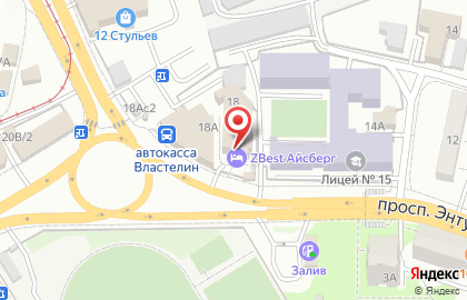 ИТЕКО Россия на проспекте Энтузиастов на карте