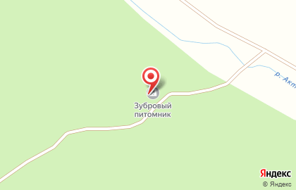 Зубровый питомник на карте