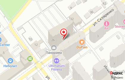 Строительная компания ИнвестСтрой в Октябрьском районе на карте