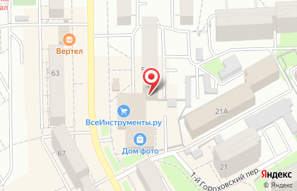 Автозвук на улице Горького на карте