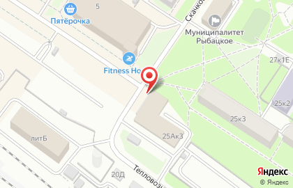 Магазин молочной и колбасной продукции на Караваевской улице на карте
