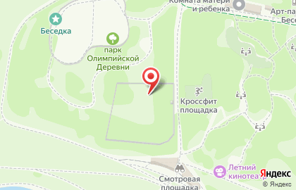 Веревочный парк Городок на карте