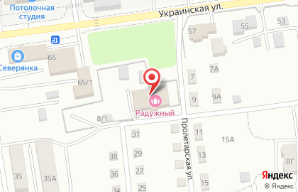 Бэнто на Пролетарской улице на карте