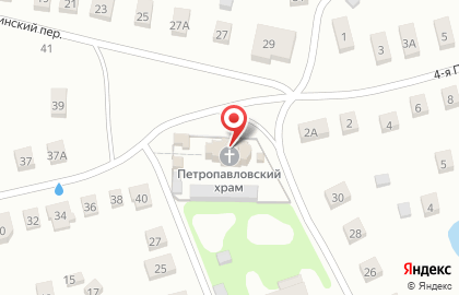 Храм святых первоверховных апостолов Петра и Павла в Шуе на карте