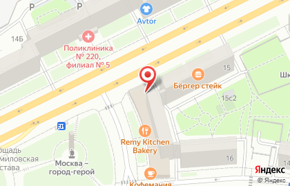 Фонд содействия инвестициями и правовой защиты Регион Инвест Мос на Кутузовском проспекте на карте