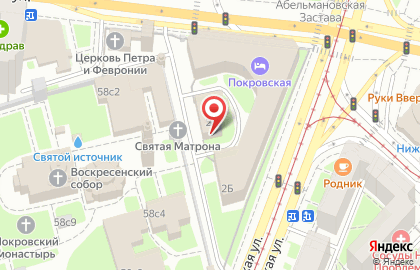 Отель Рогожский на Школьной улице на карте