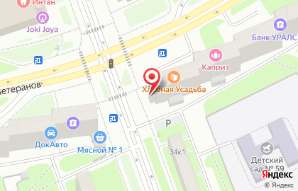 Терминал МТС банк на проспекте Ветеранов на карте