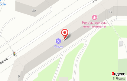 ТехноСервис Плюс на улице Беринга на карте