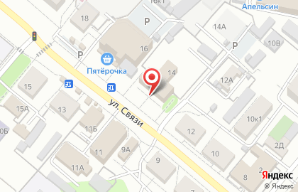 Контрольно-счетная палата муниципального образования на улице Связи на карте