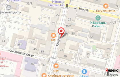 Банк ВТБ в Краснодаре на карте