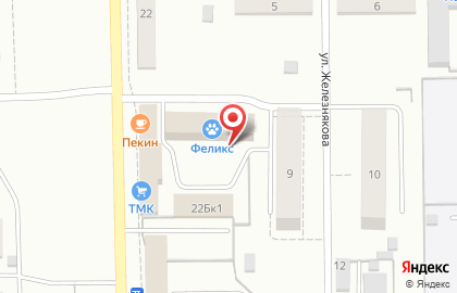 Группа компаний КОНСИБ на улице Тухачевского на карте