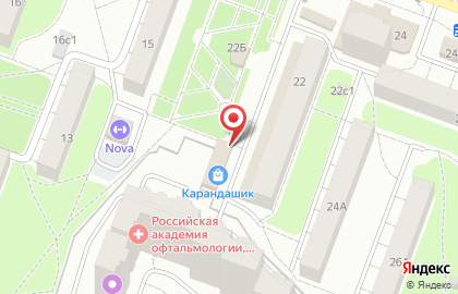 Магазин разливного пива Хмелёфф на улице Машиностроителей в Подольске на карте