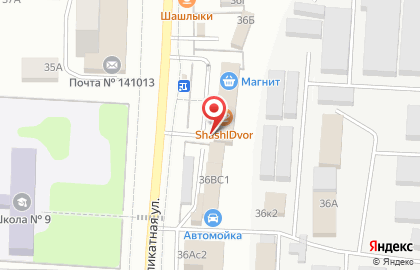Кафе Шашлычный двор на Силикатной улице на карте