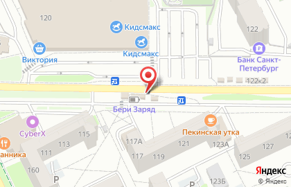 Магазин печатной продукции Пресса 39 на улице Гайдара на карте