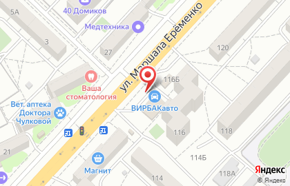 Интернет-магазин GTshina в Краснооктябрьском районе на карте