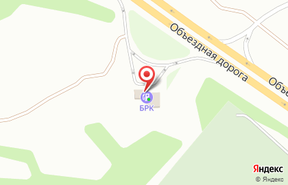 АЗС БРК на Объездной дороге, 2 на карте