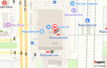 Центр зрения Кеплер на Варшавском шоссе на карте
