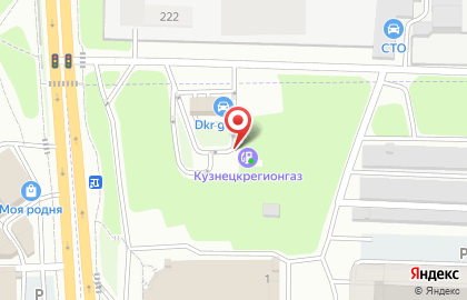 КузнецкРегионГаз в Пензе на карте
