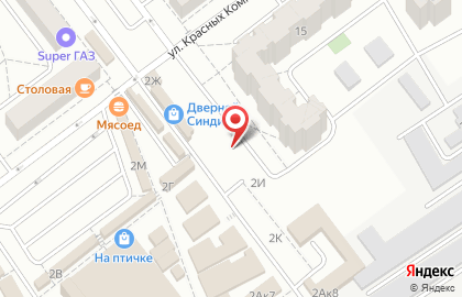 Торговая фирма Marcus на Ново-Вокзальной улице, 2и на карте