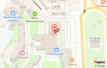Микрокредитная компания Центрофинанс в Октябрьском округе на карте