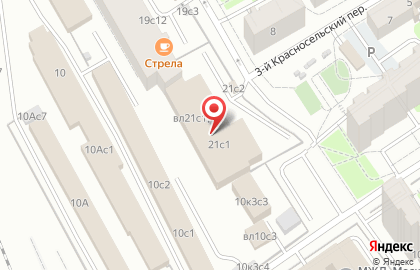 ДТК в 3-м Красносельском переулке на карте