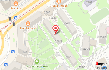 Партнерский кредит на улице Дуси Ковальчук на карте