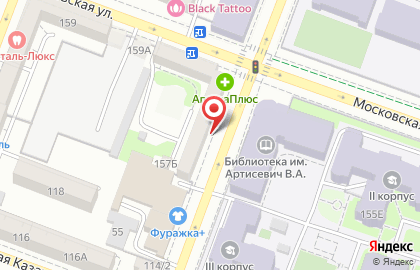 Лилия на Московской улице на карте