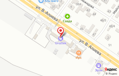 Грозный в Грозном на карте