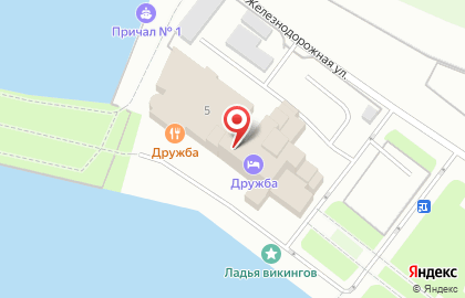 Ресторан Гостиницы Дружба на карте