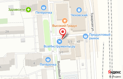 Бассейны и пруды на карте