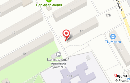 Магазин электротехнической продукции Теплый свет на улице 50 лет Октября, д 17 на карте