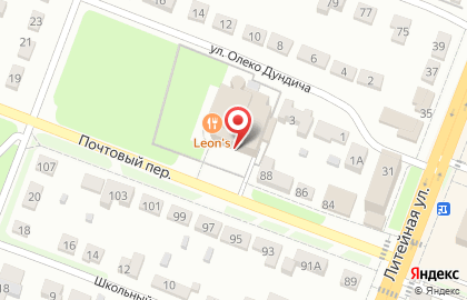 Ресторан Leon`s на карте