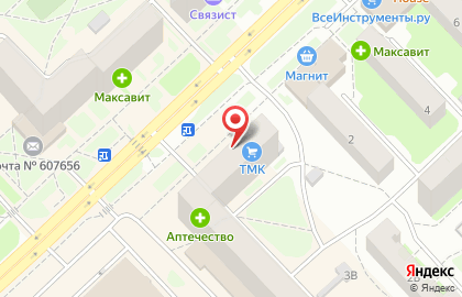 Киоск по продаже фруктов и овощей в Нижнем Новгороде на карте