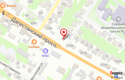 Салон красоты Элен в Дагестанских Огнях на карте