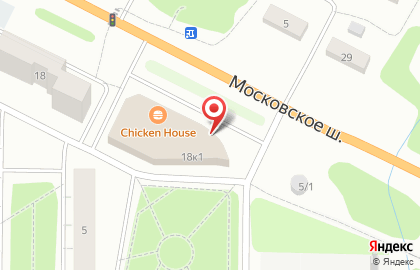 Ресторан быстрого питания Chicken House в Твери на карте