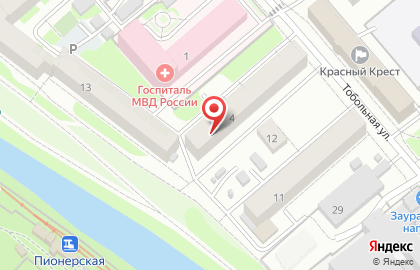 Центр лицензионно-разрешительной работы, Управление МВД России по Курганской области на карте